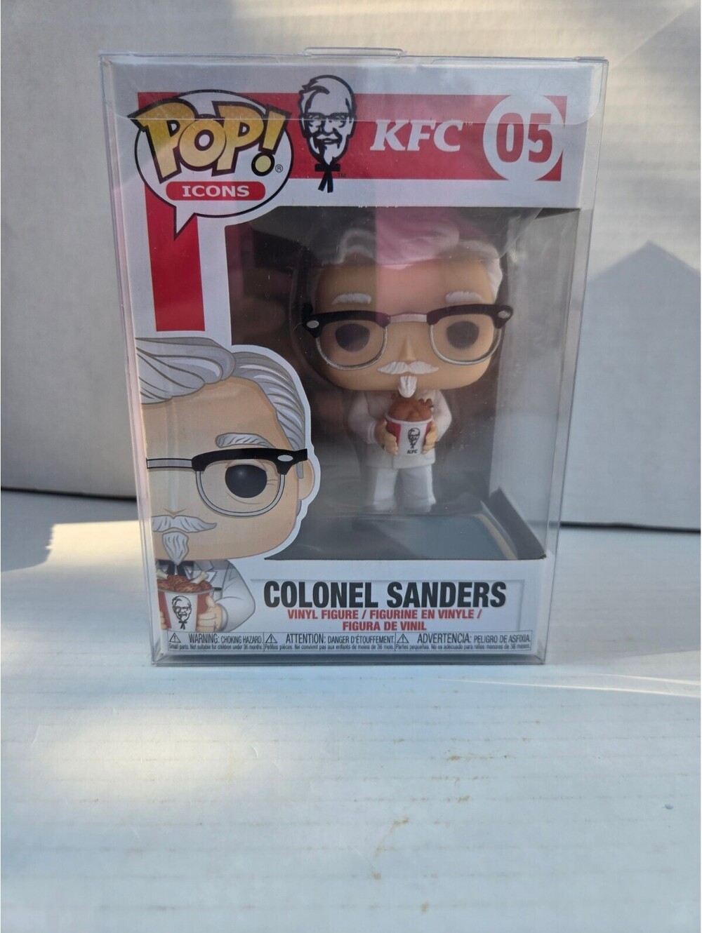 Funko Pop! Icons Colonel Sanders KFC Vinyl Figure #05